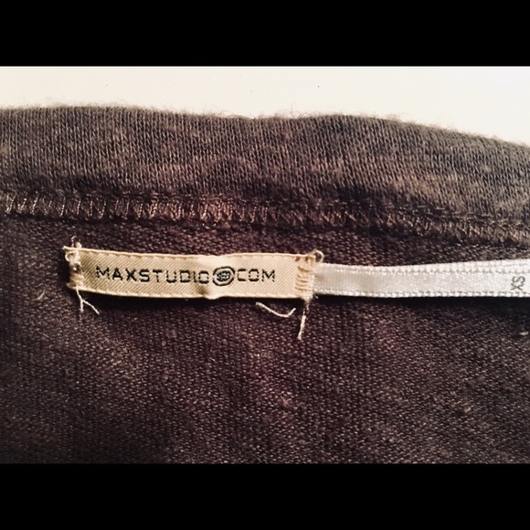 MAX STUDIO ROUCHED DRAWSTRING MIDI SKIRT - Picture 2 of 2